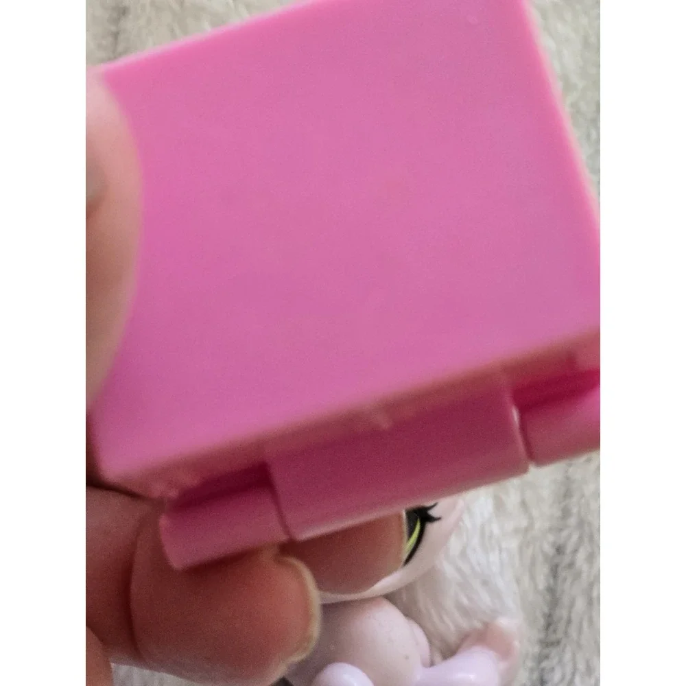 10 Pcs Littlest Pet Shop #1489 Pink Crouching Cat LPS Mouse Cupcake Chest Fish